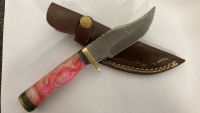 Fixed Blade Damascus Knife