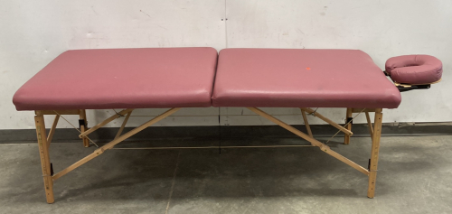 Massage Table W/ Head Rest & Pad