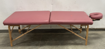 Massage Table W/ Head Rest & Pad