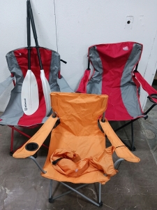 3 Outdoor Chairs