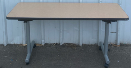 Adjustable Rolling Table 20&rdquo;x60&rdquo;x29&rdquo;