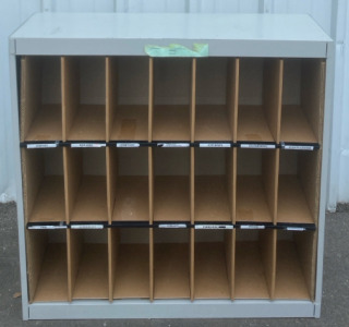 File Organizer 38&rdquo;x12 1/2&rdquo;x37&rdquo; (perch)