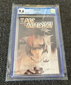 Star Wars Poe Dameron Graded Comic