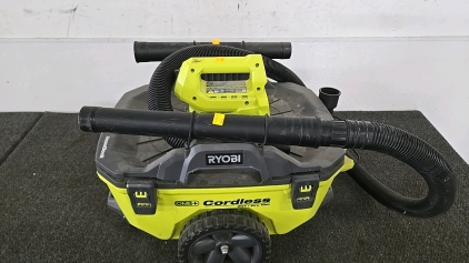 (1) Ryobi Cordless Wet/Dry Vac