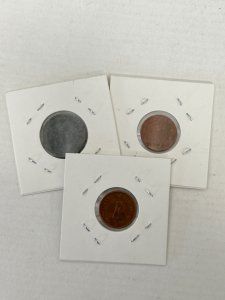 (3) Collectible German Coins