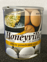 (2) Cans of Honeyville Farms Whole Powdered Eggs - 2