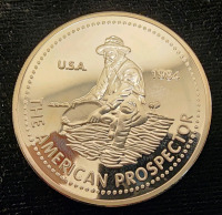 (1) Engelhard Silver Coin, American Prospect Edition (Unauthenticated, Silver Purity Unavailable)