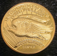 Walking Liberty Gold Coin Replica, Copy# JV0987 - 2