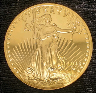 Walking Liberty Gold Coin Replica, Copy# JV0987