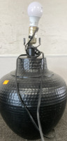 (2) LARGE BLACK LAMPS - 3