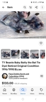 Batty the TY Beanie Baby - 5