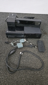 (1) XBOX Console with Camera and Cords