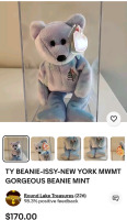 Issy Memorial TY Beanie Baby - 9