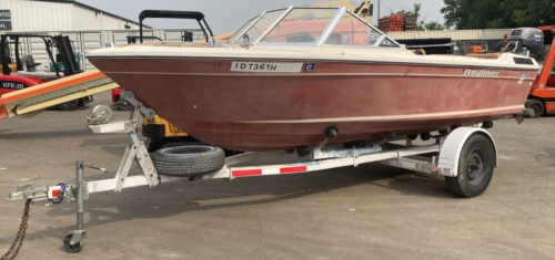 BAYLINER BOAT AND TRAILER