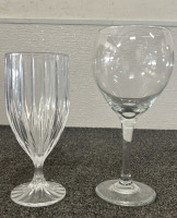 Wine Glasses & Glass Plate - 2