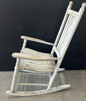 White Rocking Chair - 2