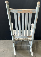 White Rocking Chair - 3