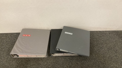 (3) Binders W/NFL Sports Cards