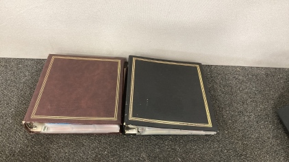 (2) Binders W/ MLB Sports Cards