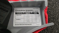 (1) Scuba Tank Carrier/Backpack Harness (1) Chapin Side Sling Seed Spreader - 3