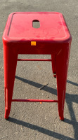 (2) Metal Stools - 2