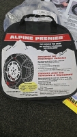 (1) Set of Alpine Premier Premium Tire Chains - 2