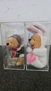 (2) Beanie Stuffed Animals From The Disney Store