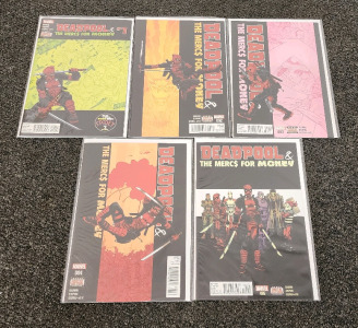 Deadpool "The Mercs For Money" Comics #1-5