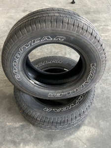 (2) Goodyear Wrangler Tires P225/70R15