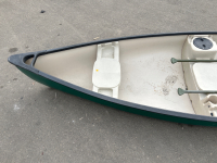 13' Green Canoe with Pair of Canela Paddles - 2