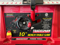 Tradesman 10" Bench Table Saw - 2