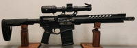 Diamondback DB10 Multi-Cal .308 Win Semi Automatic Rifle With Vortex Strike Eagle 1-8x24 Scope-- DB-1107867