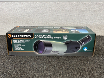 Celestron Ultima 80mm Spotting Scope Model 52250