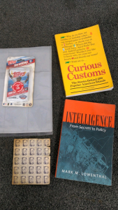 Baseball Cards, Stamps, & Books