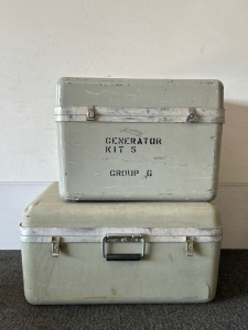 (2) Heavy Duty Miltary Grade Locking Boxes/ Cases