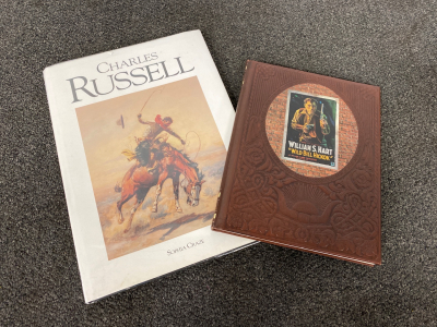 (2) Books: The Old West The End And The Myth, Charles Russell Art