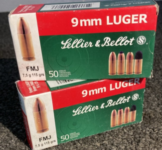 9mm Luger FMJ 7,5g115grs (2)