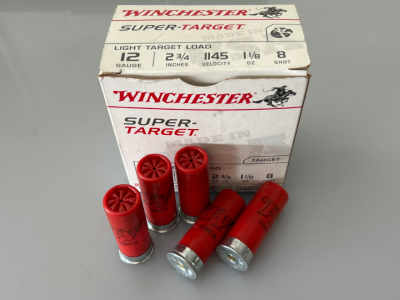 Box of Winchester Super Target 12 Ga. 2-3/4"