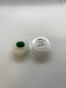 Oval Cut And Faceted Brazilian Emerald Cabochon 5.45 Ct.