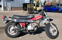 1974 SUZUKI MOTORBIKE - BIG WHEEL - RUNS! - 3