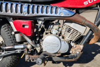 1974 SUZUKI MOTORBIKE - BIG WHEEL - RUNS! - 6