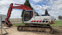 LINK BELT 210LX EXCAVATOR - RETIREMENT SALE - 3240 HRS - RUNS WELL - 5