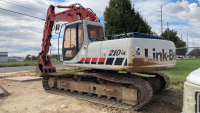LINK BELT 210LX EXCAVATOR - RETIREMENT SALE - 3240 HRS - RUNS WELL - 6