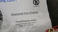 (1) Set of GS Diamond Tire Chains - 6