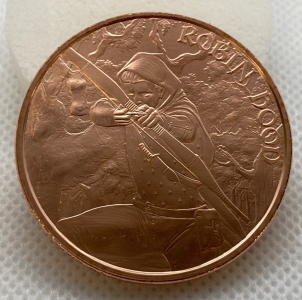 1 Troy Ounce Copper Coin