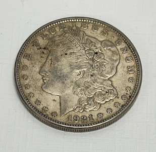 1921 Morgan Silver Dollar