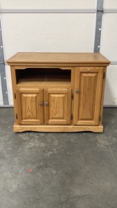 Rolling Media/TV Stand