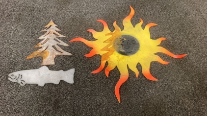 (3) Sheet Metal Cut Outs