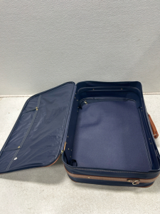 (1) Jaguar suitcase (1) stool (1) 42” Ceiling fan (1) Roll of wire