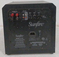 (1) Sunfire Sunwoofer - Model D-10 - 3